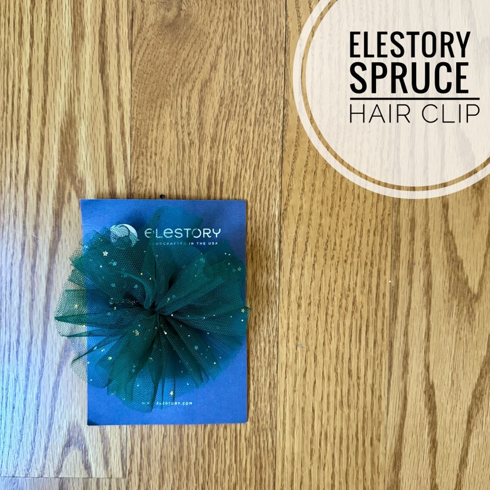 EUC EleStory Spruce Ballerina Hair Clip